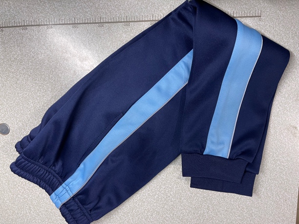 学生校服裤藏青色加绒裤保暖学生裤子校服