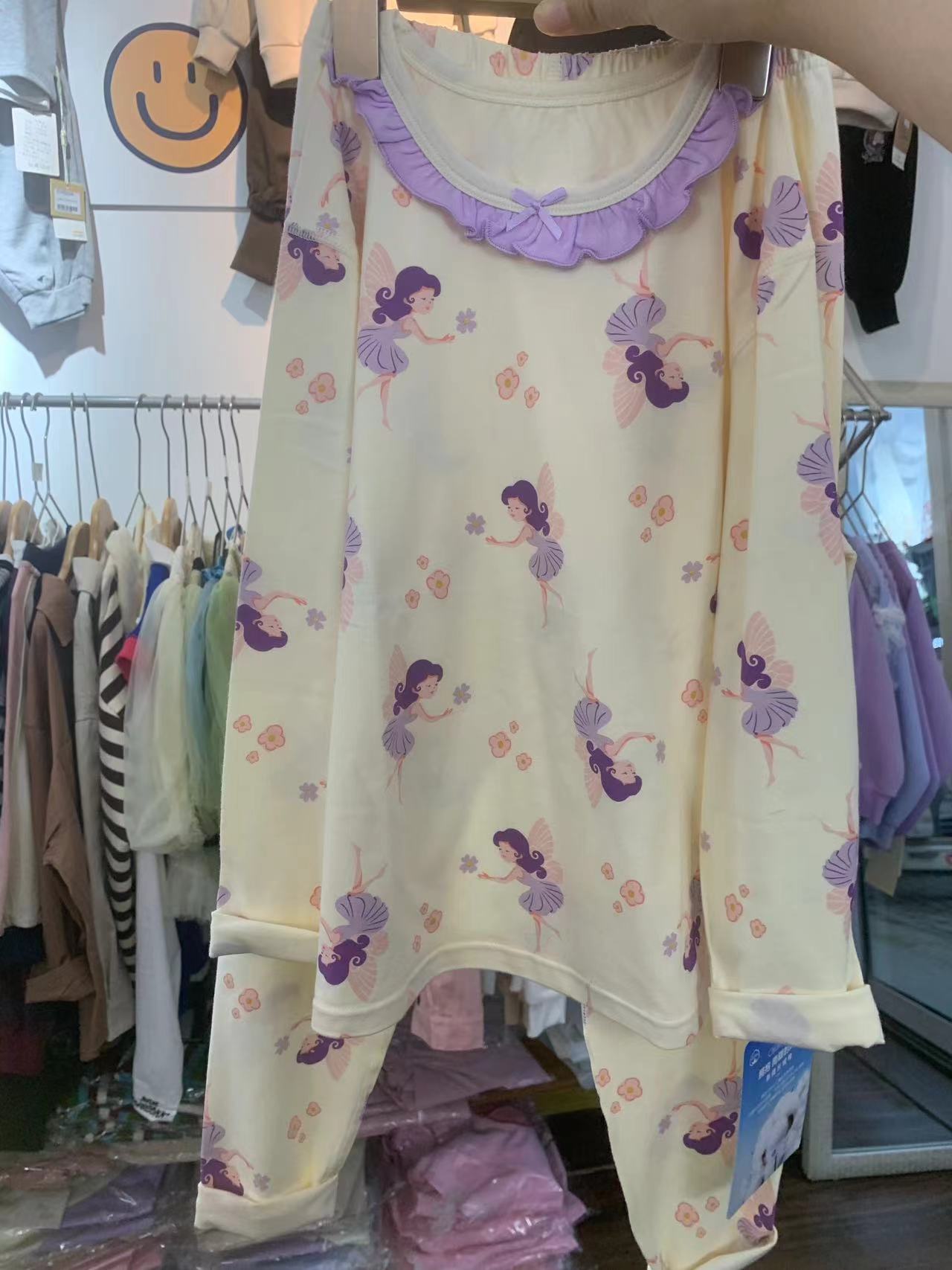 A类莱卡棉秋衣秋裤