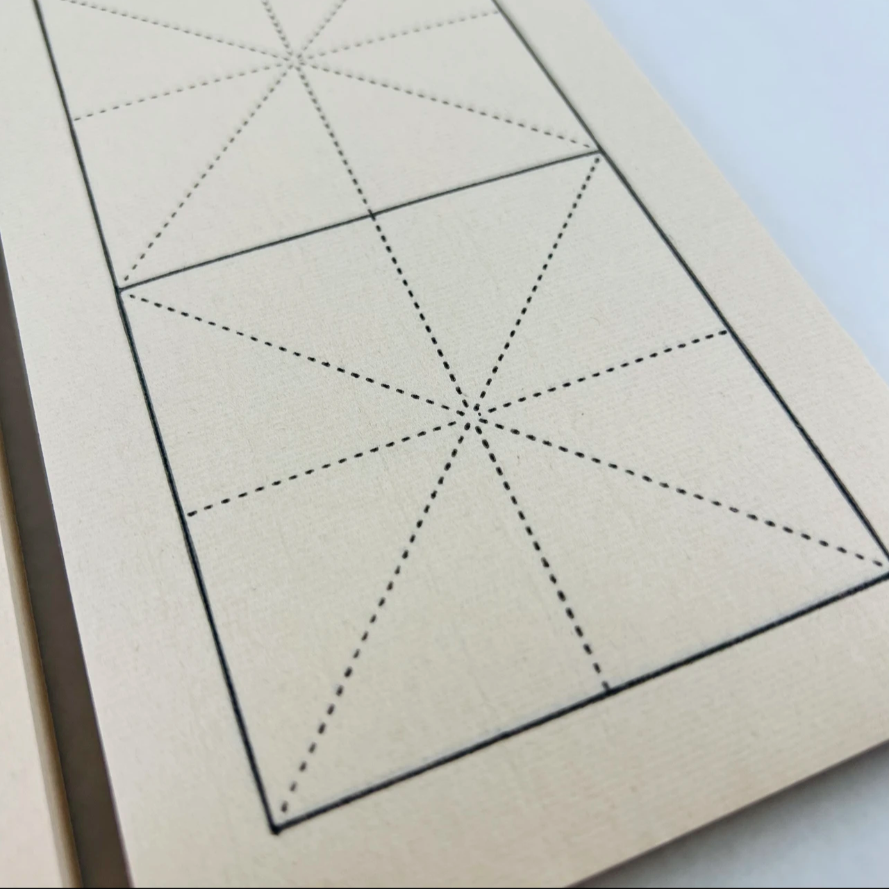 初学练习书法练习纸半生熟加厚7.5cm米字格宣纸2包隶书200张