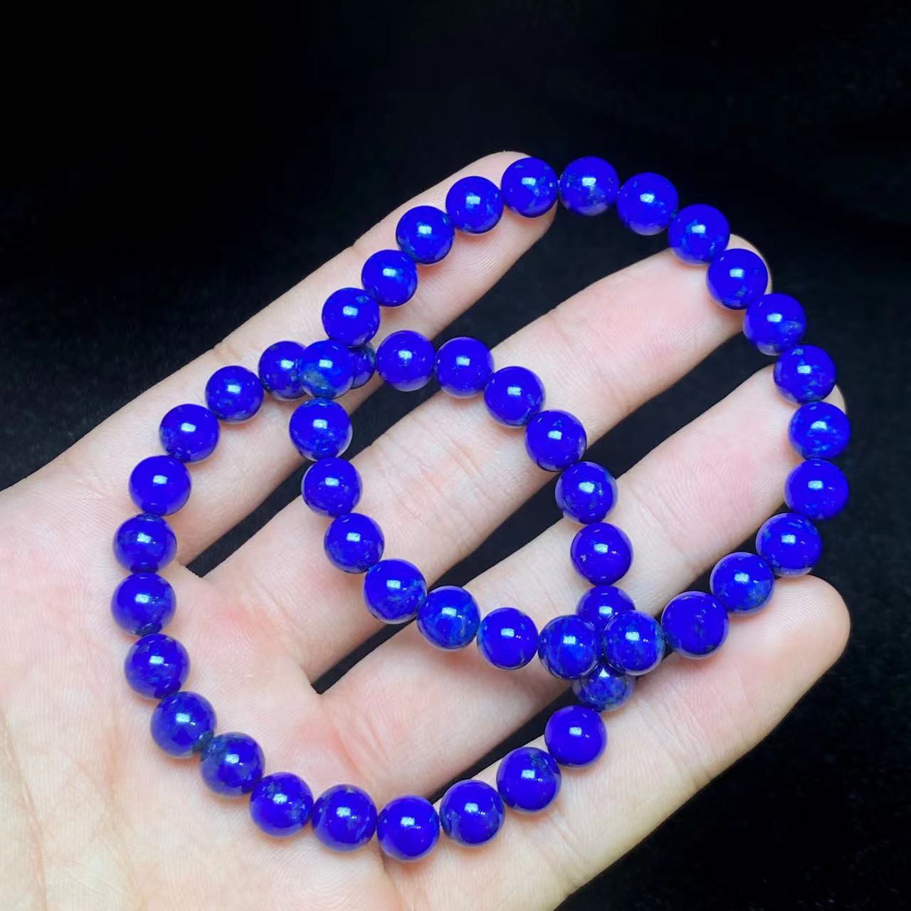 【云上好物】15  DS96274-青金石单圈手串7mm多样性发一件（JG）