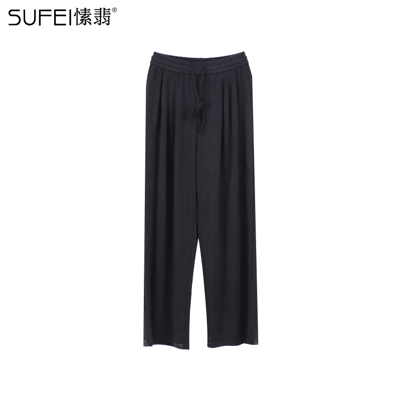 SUFEI/愫翡S33XX1072A 秋季百搭休闲裤 1072