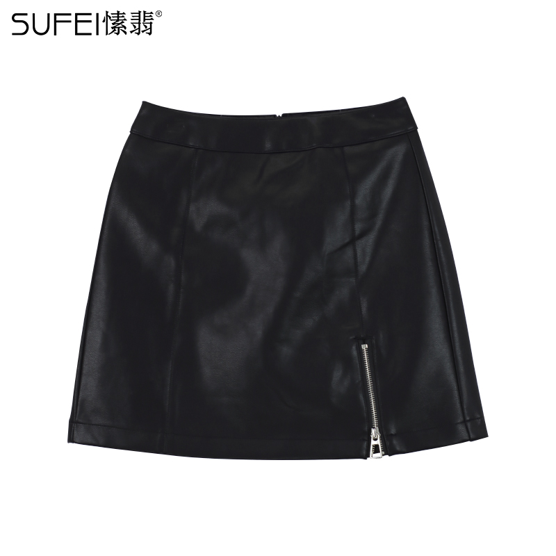 SUFEI/愫翡S33QZ1066A 秋季百搭短裙 1066