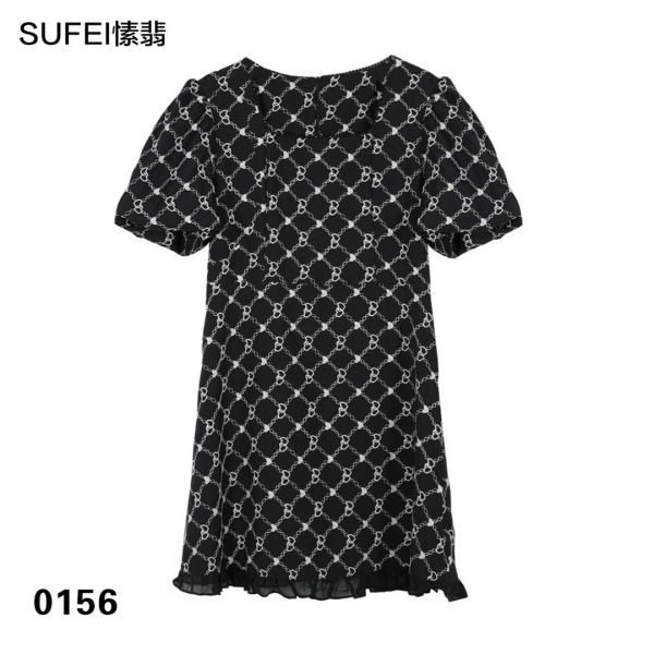 SUFEI/愫翡S22QZ0156A  夏季新款连衣裙  0156