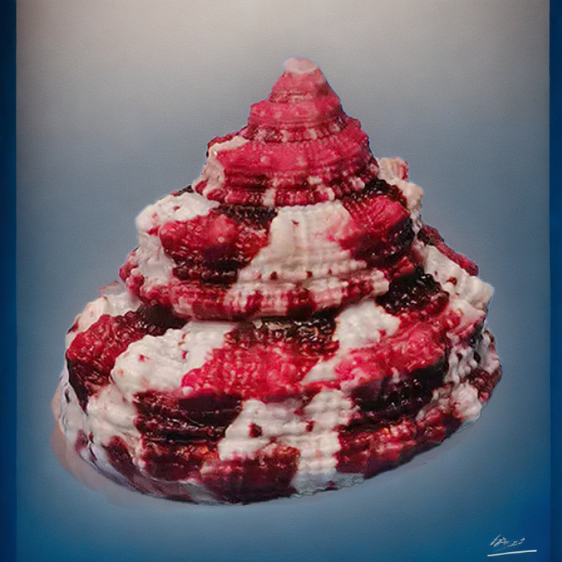 天然稀有海螺费里拉钟螺标本螺收藏鱼缸水族造景装饰橱窗道具