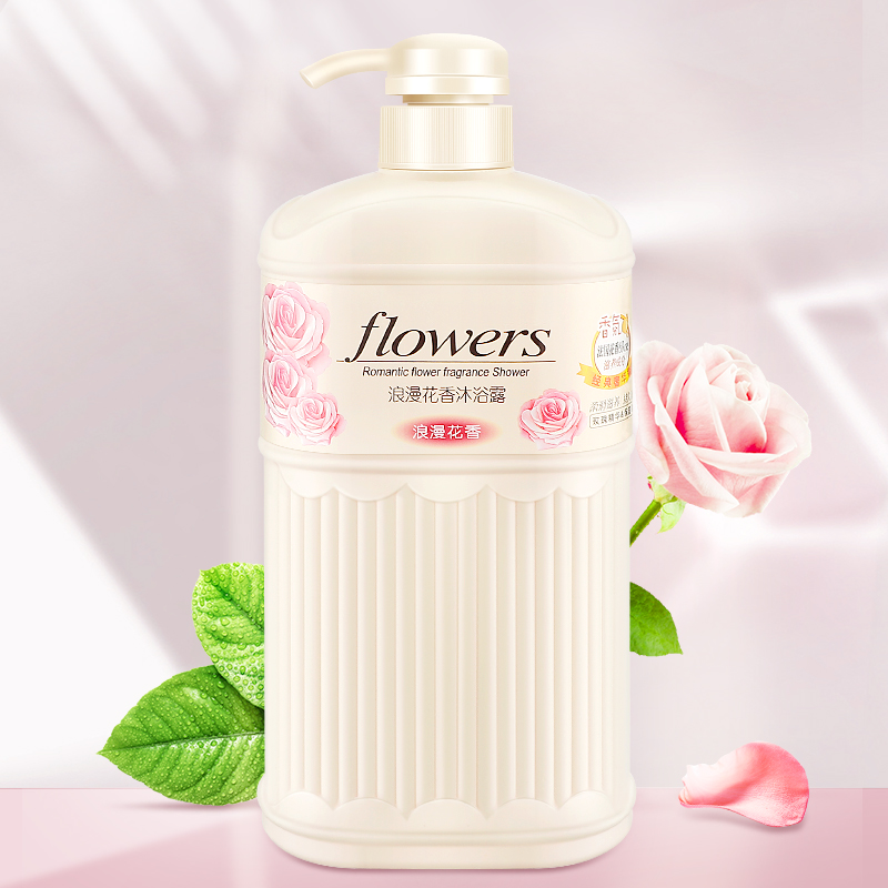 法国香氛香水精华沐浴露家庭装大持久留香48小时全身自然香体滋润