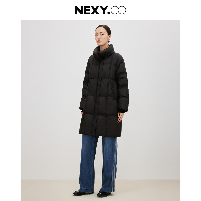 【好羽绒】NEXY.CO/奈蔻美拉德鹅绒羽绒服XR00662W0/XR00663C4