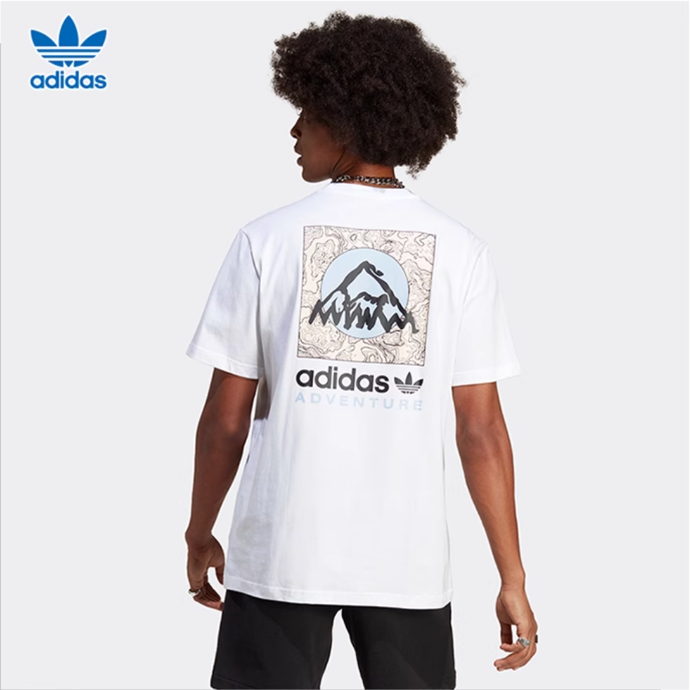 adidas Originals阿迪三叶草2023男子ADV B TEE圆领短T恤IC2364