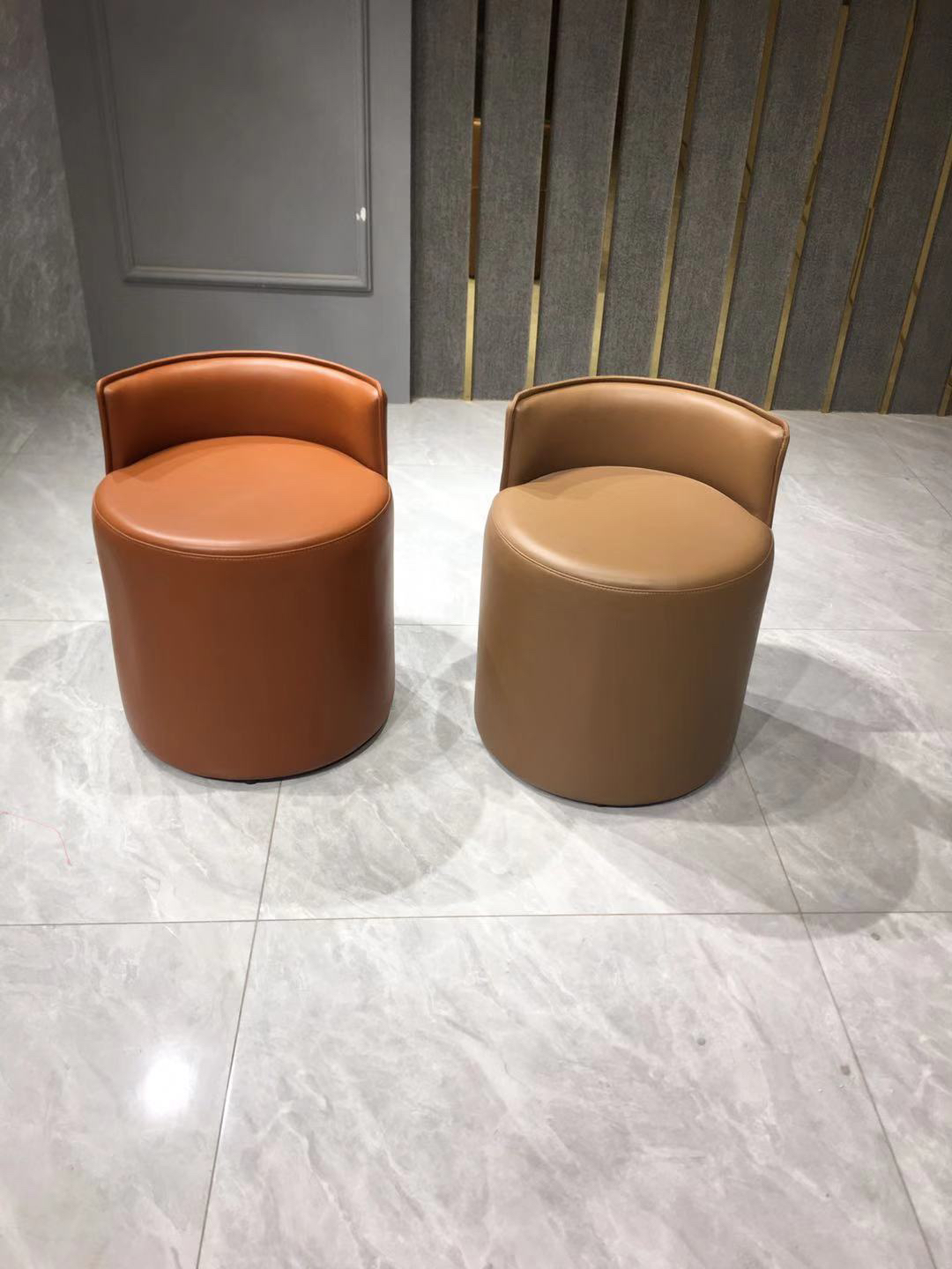 休闲凳，圆凳书妆凳换鞋凳极简客厅设计师