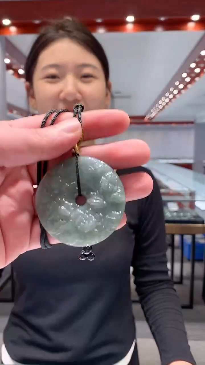 【闪购商品】翡翠颈饰未镶嵌翡翠平安扣