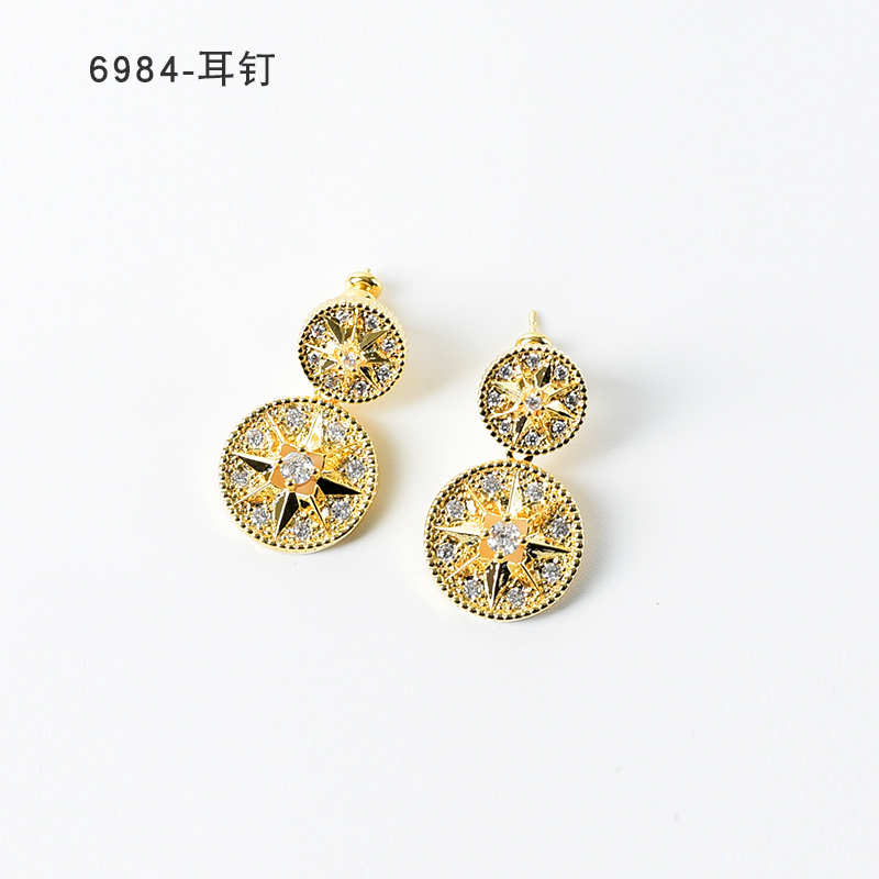 设计师气质耳环小众设计高级感耳钉耳饰～6984