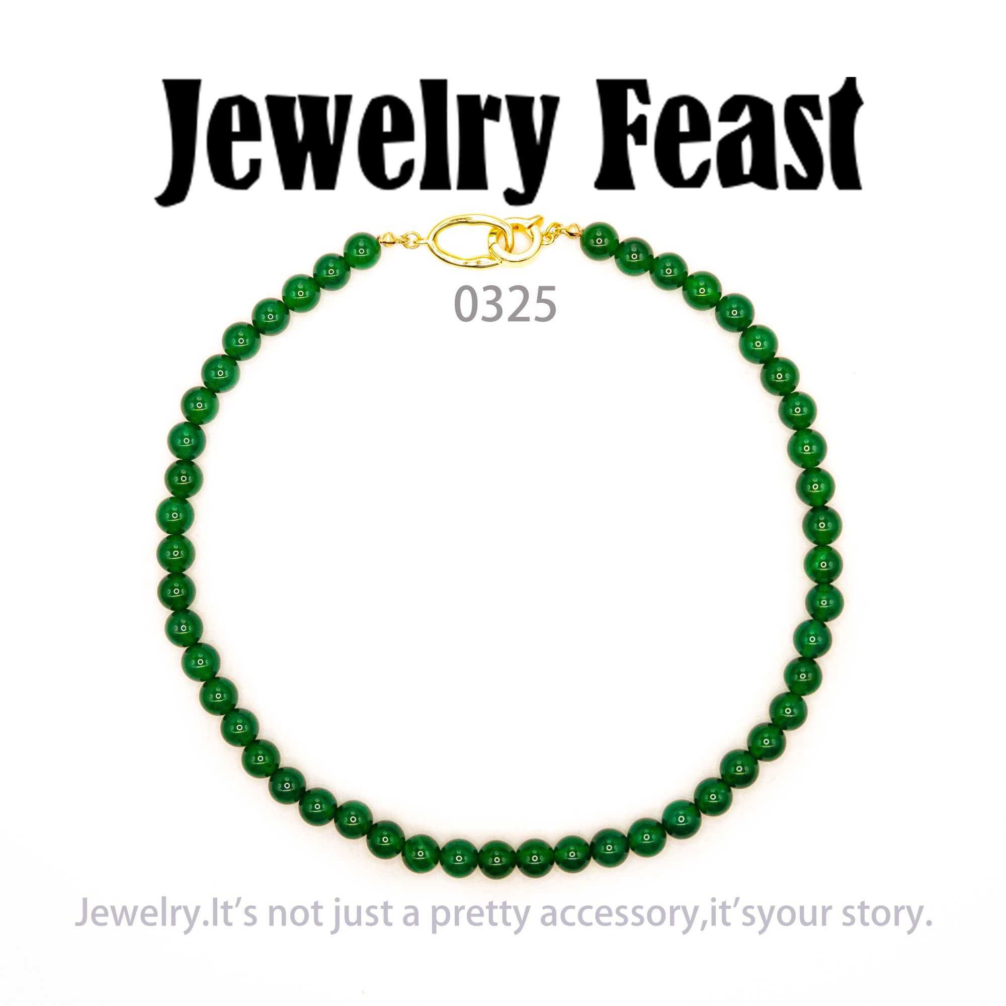 铜合金项链 JF轻奢设计师项链~0325