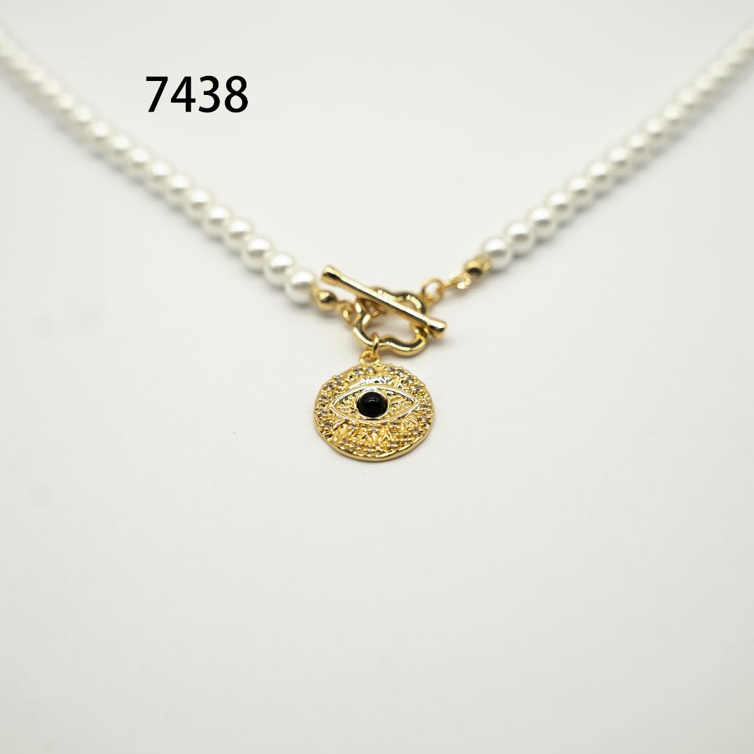 铜合金项链 轻奢设计师项链~7438