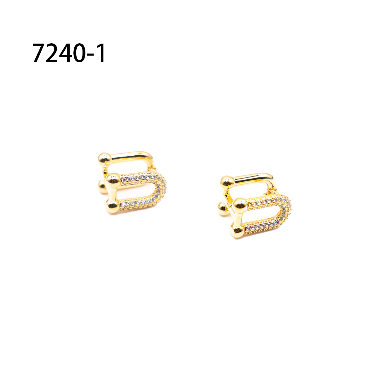 设计师气质耳环小众设计高级感耳钉耳饰～7240-1