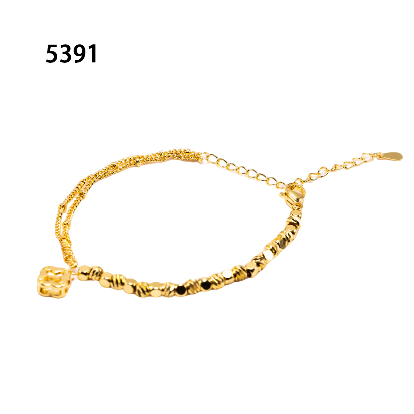 铜合金手链 时尚百搭简约手链~5391