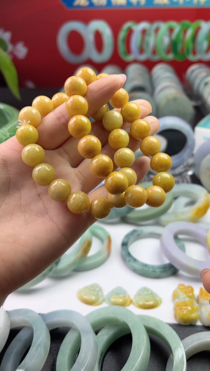 【闪购商品】翡翠手串未镶嵌拍二发一