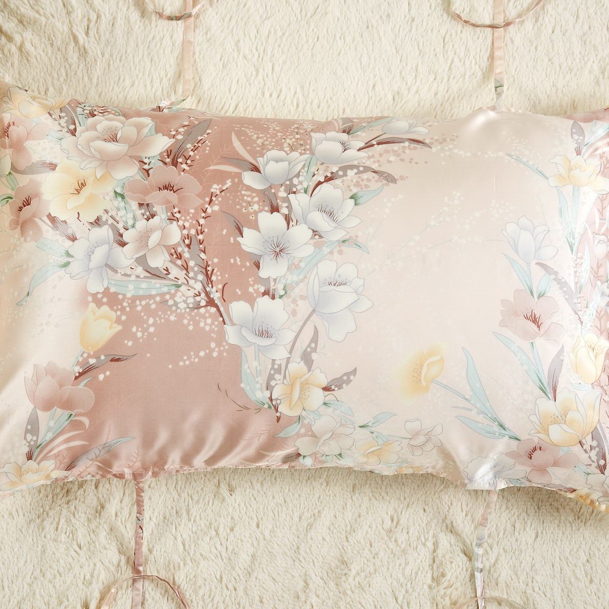 绸都博物馆张和才古蜀锦—枕巾