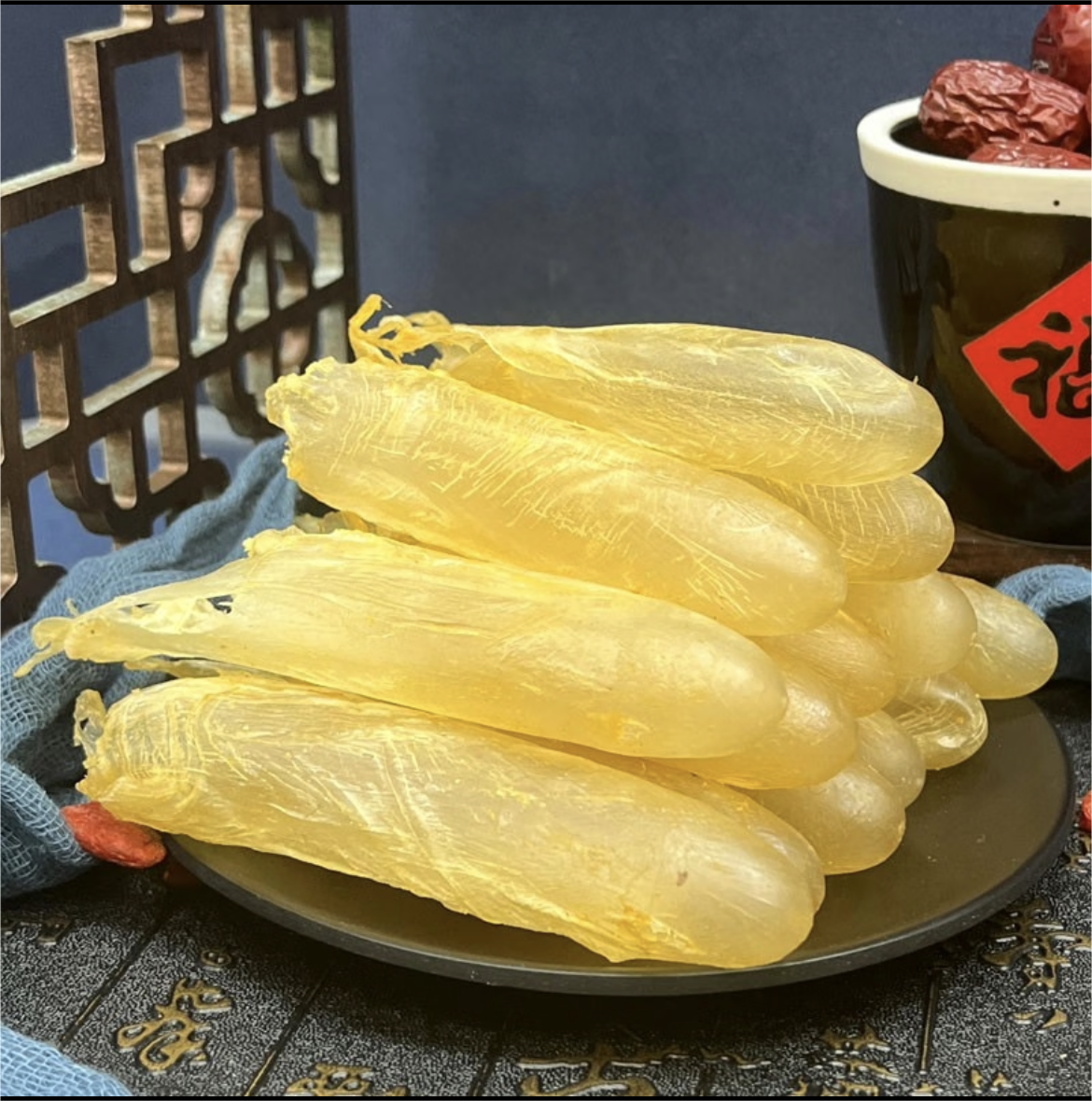 咸水黄花胶干货深海花胶60头 儿童孕妇滋补品