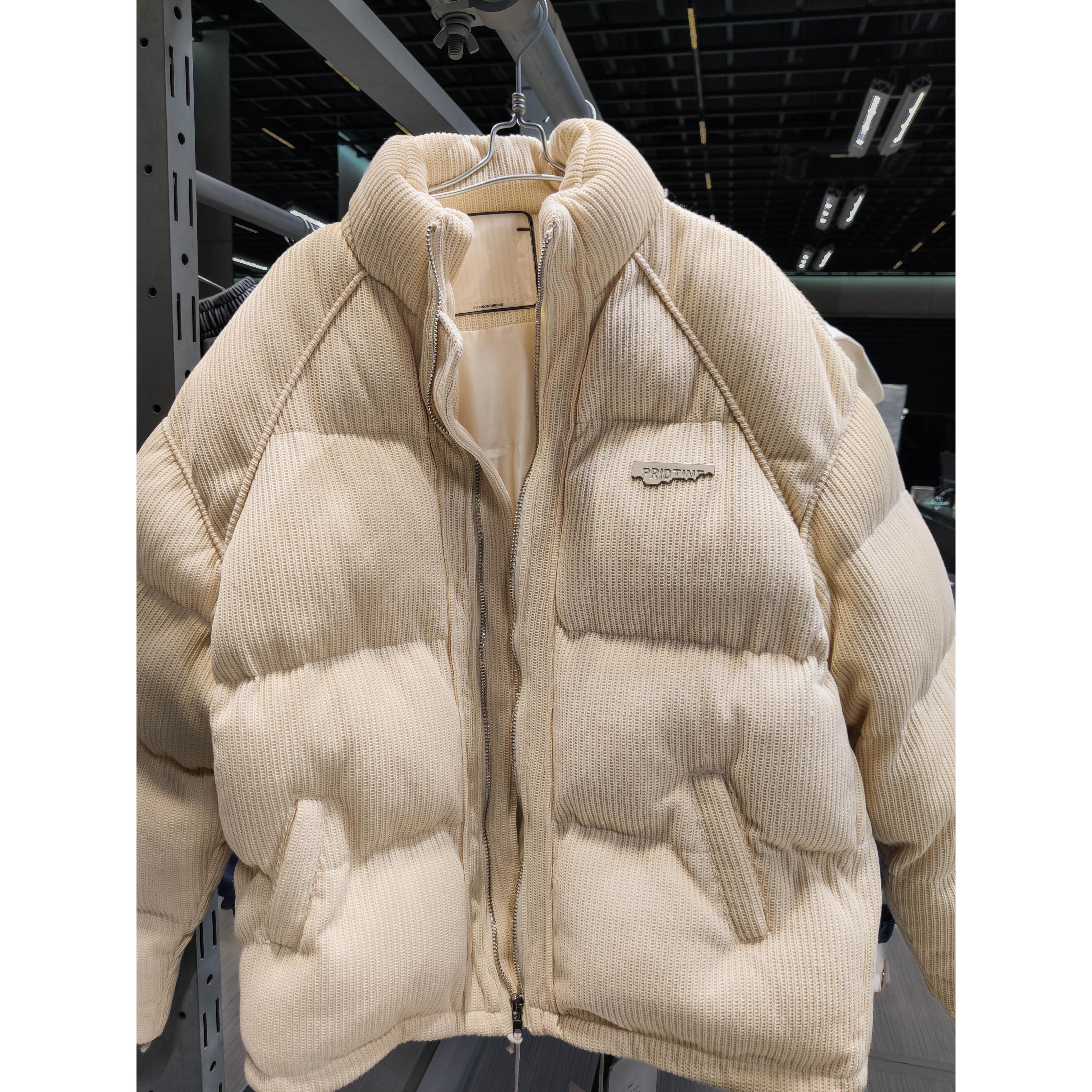 S123美式复古保暖立领棉服W（80205）