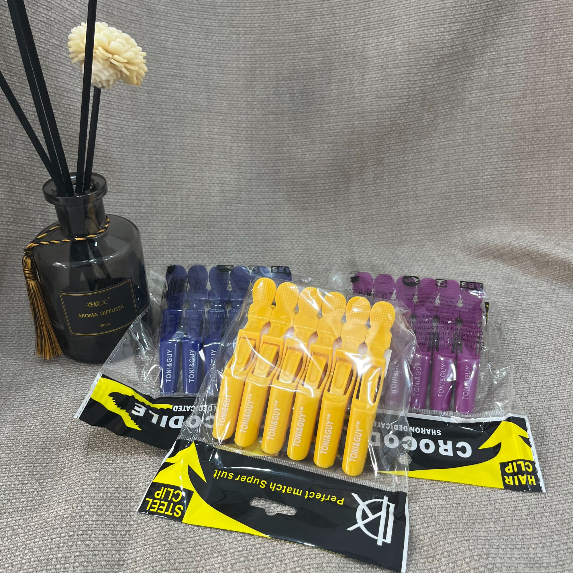 理发店专用收纳夹鳄鱼夹夹子染发剂夹烫发夹