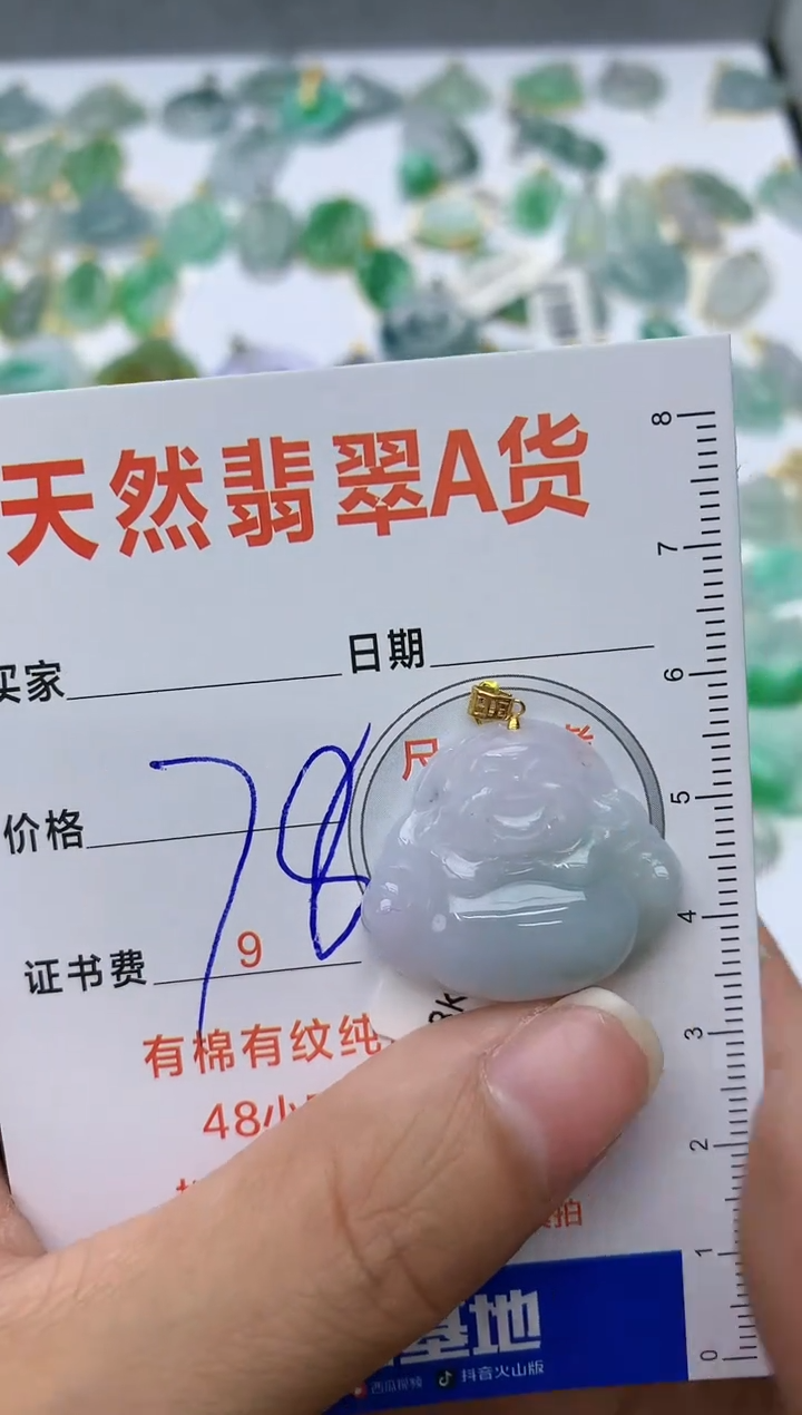 【闪购商品】翡翠颈饰18K金镶嵌1111111111