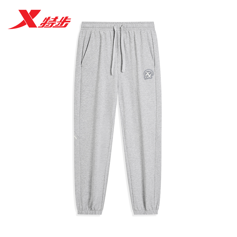 【门店热卖】特步针织长裤女2024新款女裤子潮流运动裤976328630529