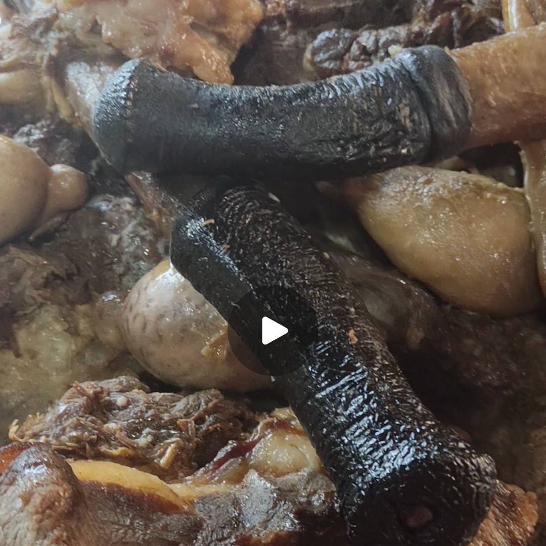 驴鞭金钱肉口感筋道味道鲜美香里很