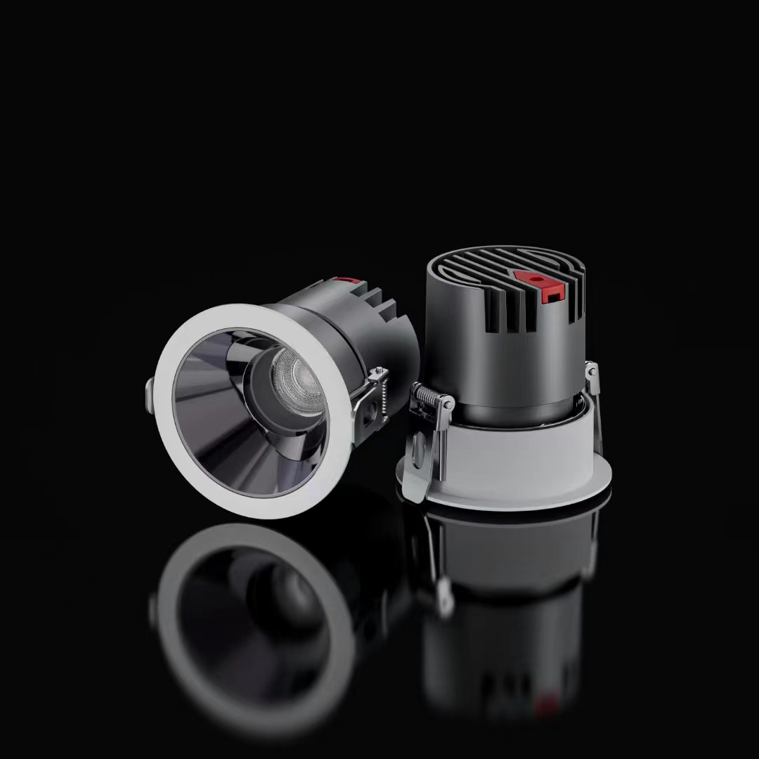 秧木 射灯深防眩光护眼窄边嵌入式无主灯客厅洗墙灯家用商