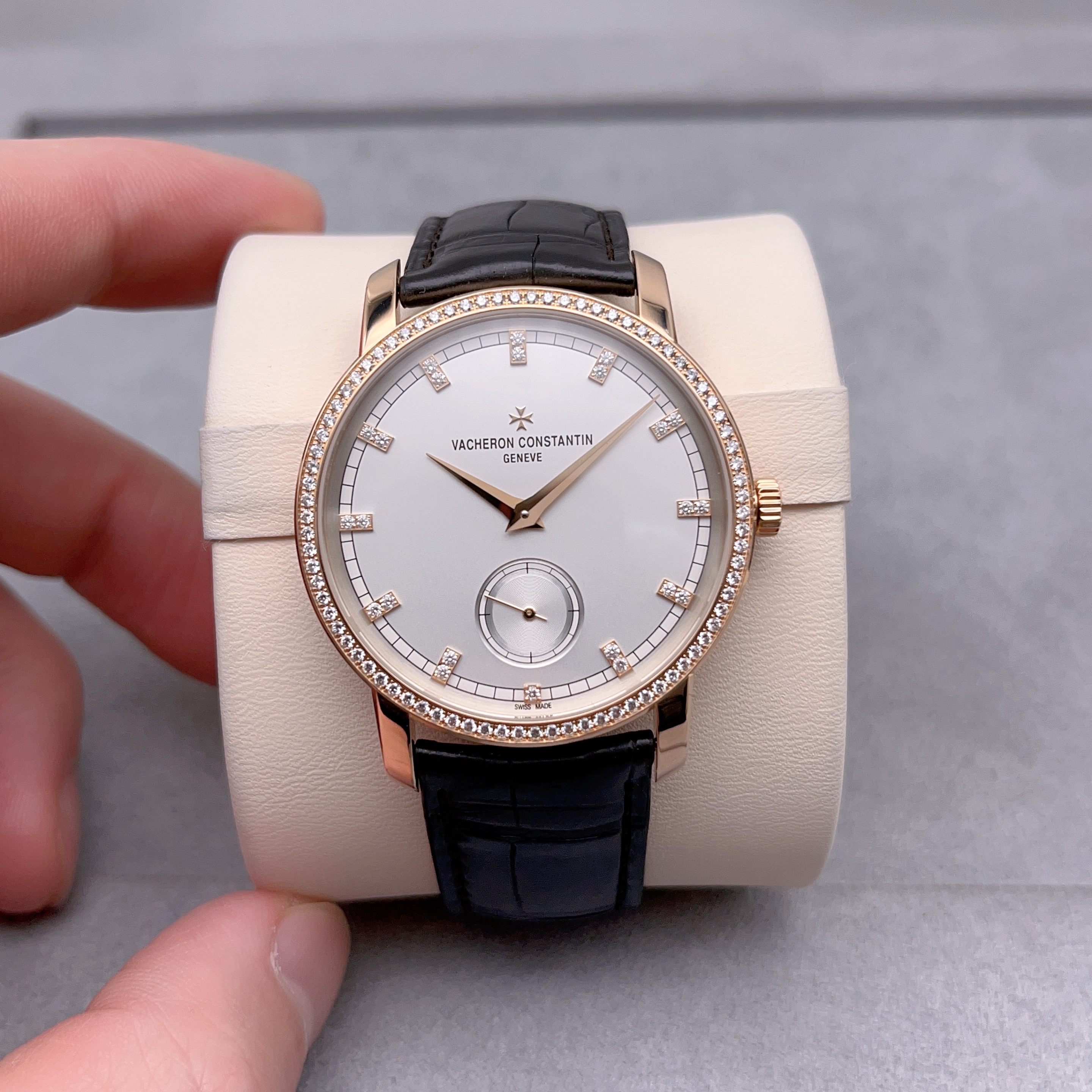99新 Vacheron Constantin/江诗丹顿 82572 原钻 21年 玫瑰金 