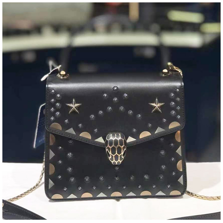 95新 BVLGARI/宝格丽 安洁利田哥链条包/BK0048991