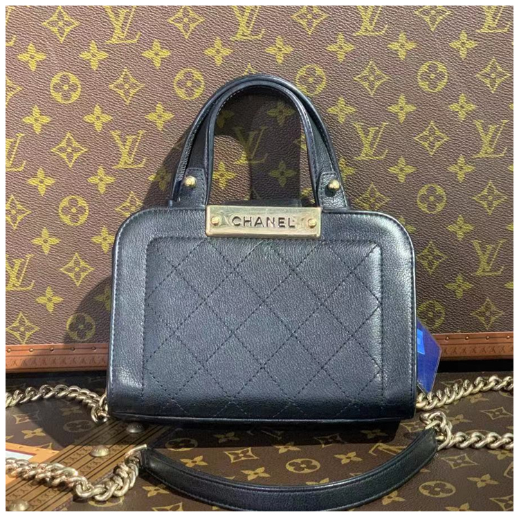 95新 Chanel/香奈儿 安洁利田哥手提链条包/BK0120609