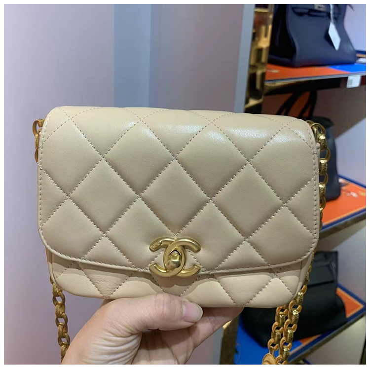 95新 Chanel/香奈儿 安洁利田哥链条包/BK0092775