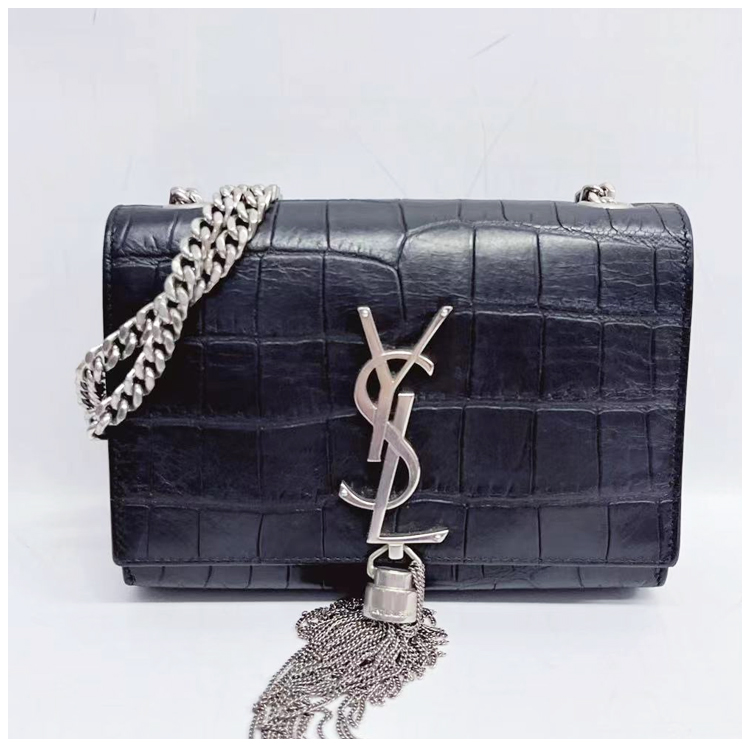 95新 YSL/圣罗兰 安洁利田哥链条包/BK0141754