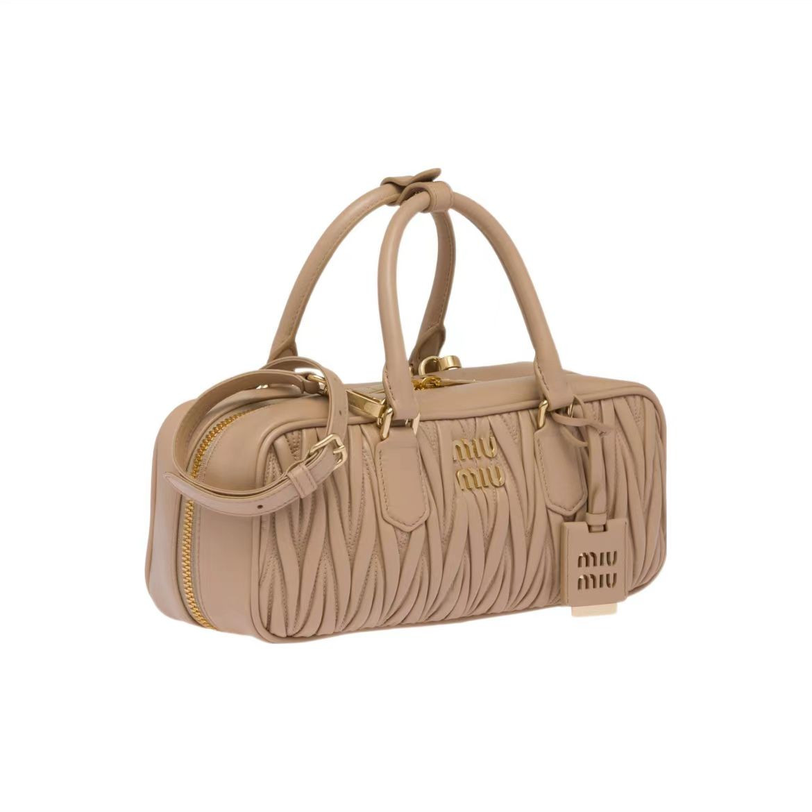 95新 MIU MIU/缪缪 安洁利严选手提包/BK0138255