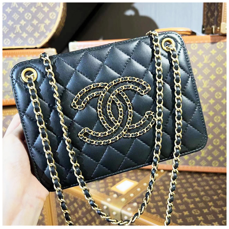 95新 Chanel/香奈儿 安洁利田哥链条包/BK0076641