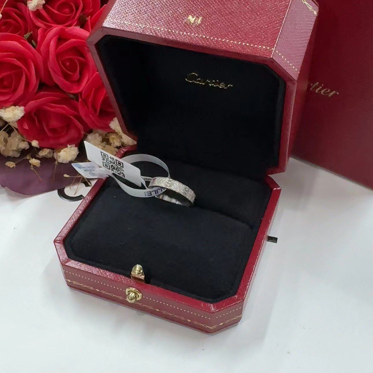 95新 Cartier/卡地亚  安洁利田哥戒指/SK0123302