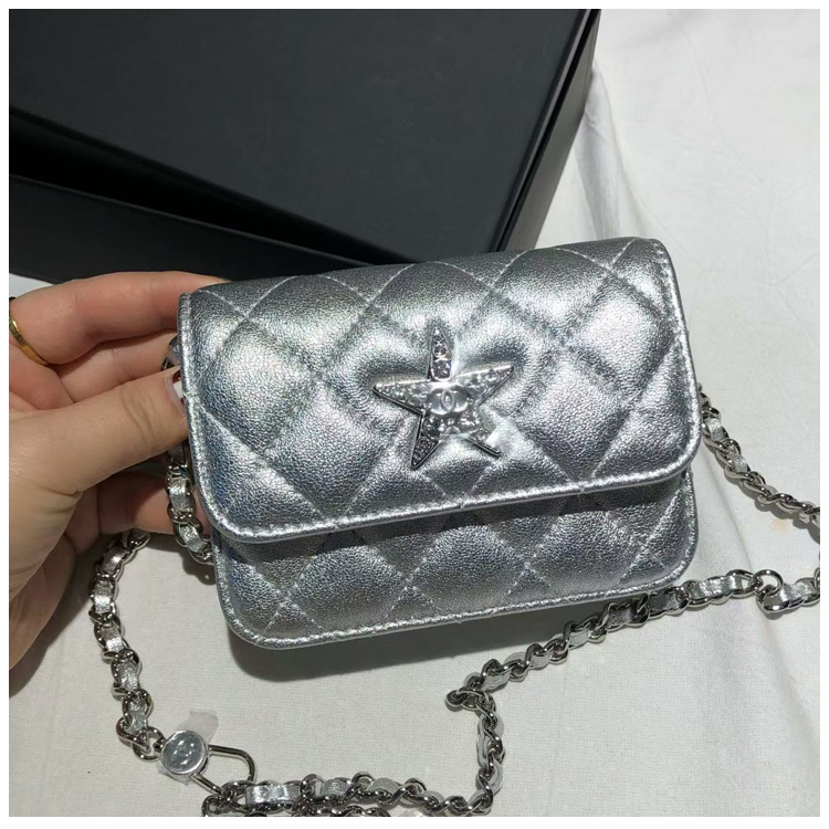 95新 Chanel/香奈儿  安洁利田哥链条包/BK0122484