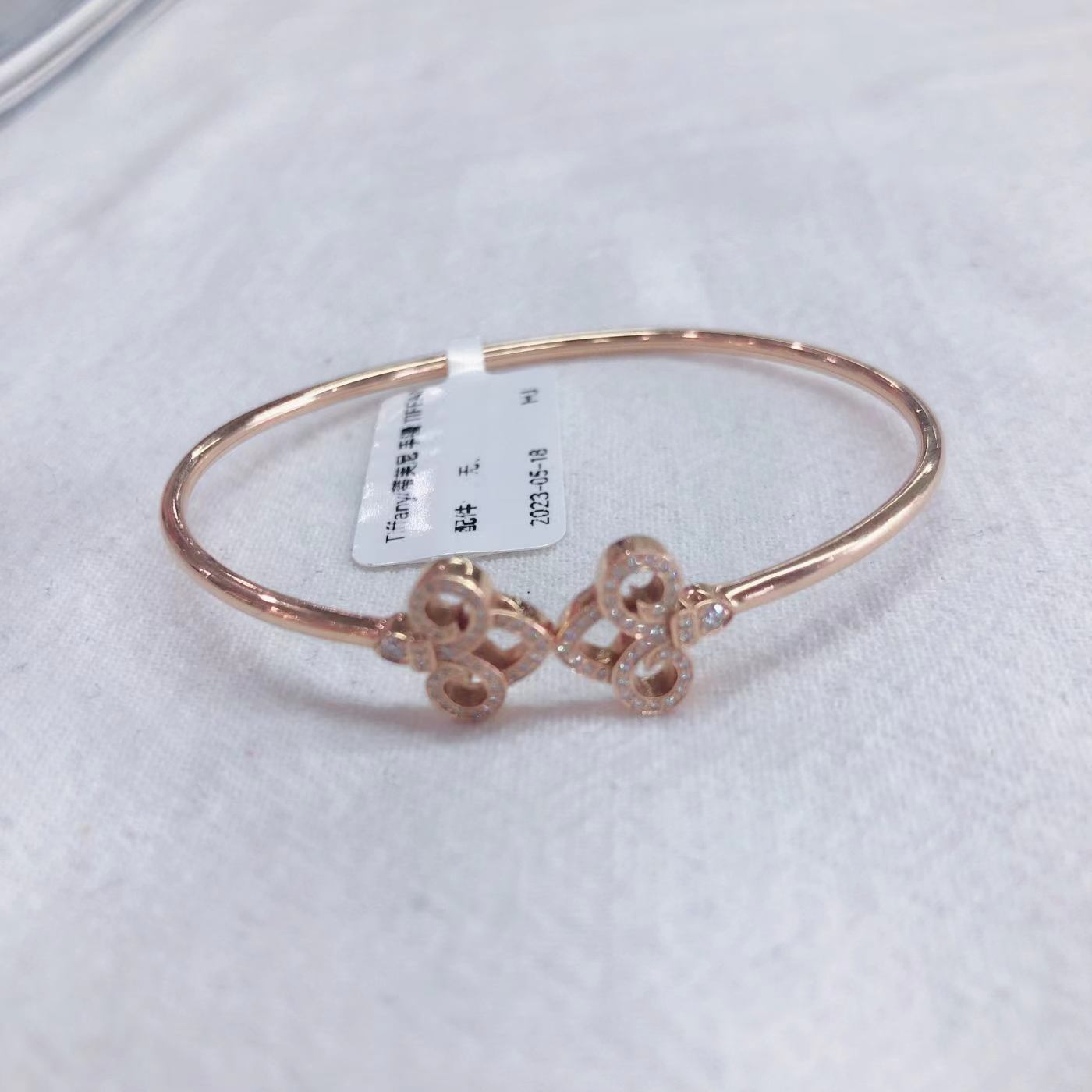 95新  95新 Tiffany & Co./蒂芙尼 安洁利严选手镯/SK0047711