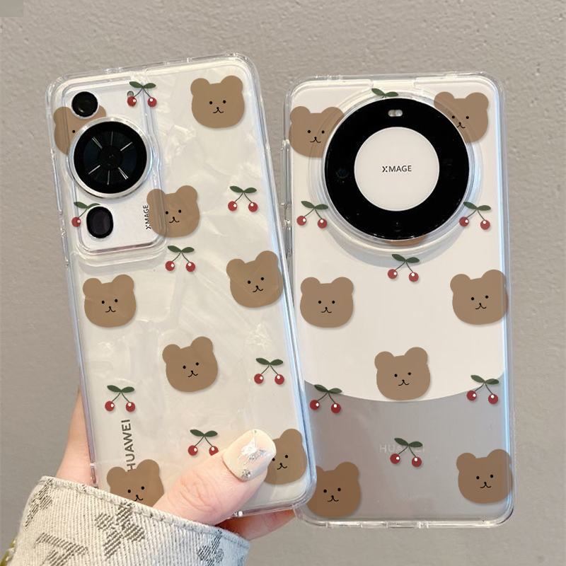 适用华为mate50手机壳mate60pro+/mate40pro/mate50pro软边tpu女