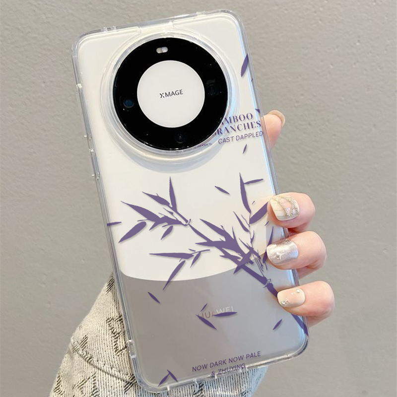 适用华为Mate60手机壳p40pro/p60art/mate30保护套软套中国风tpu
