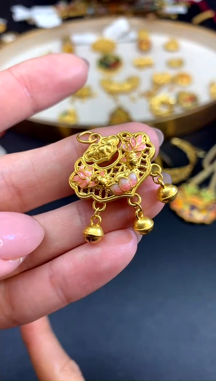 【闪购商品】定制足金吊坠(不含链)团购多样性发其一|1450