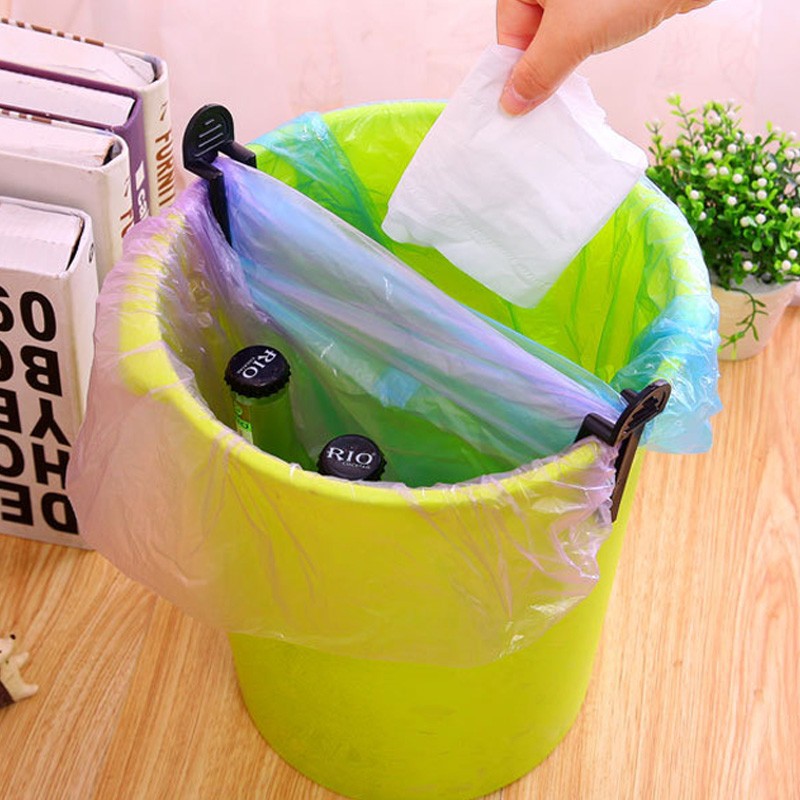 垃圾桶夹子垃圾袋固定夹固定器创意垃圾袋防滑夹桶边夹卡子耐用