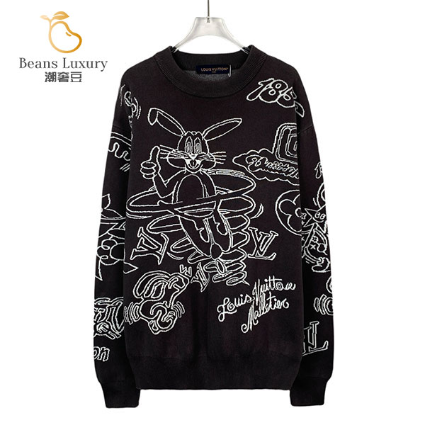 LouisVuitton/路易威登99新/潮奢豆 严选/卡通兔子卫衣/XF437