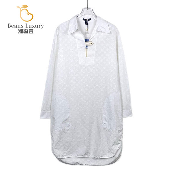99新 LouisVuitton/路易威登 潮奢豆 严选/老花满印连衣裙/X9148 