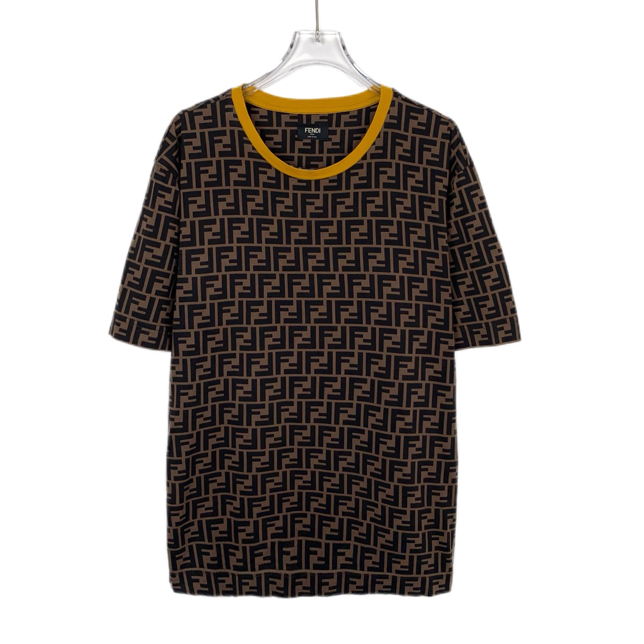 99新 FENDI/芬迪 99新/潮奢豆 严选/ logo老花满印短袖/017489 