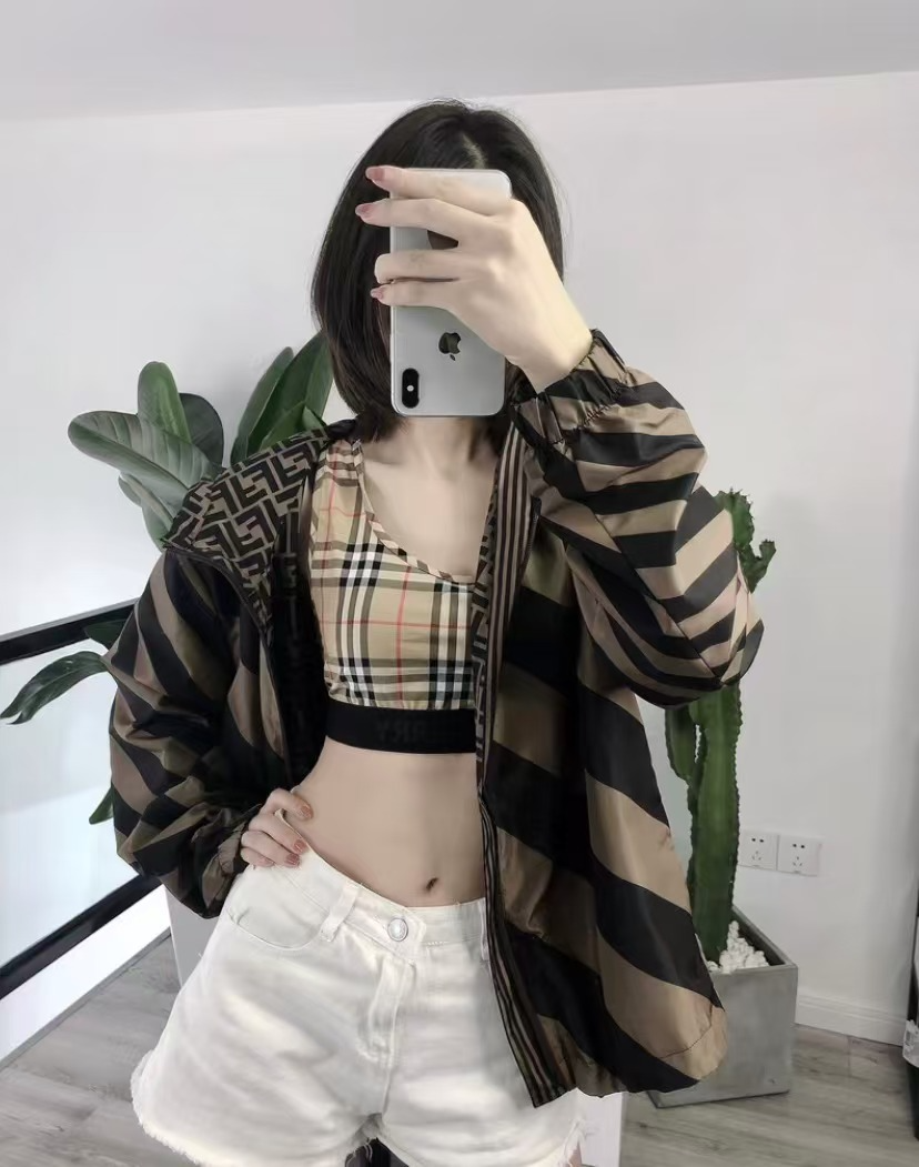 99新 FENDI/芬迪 潮奢豆 严选/字母满印双面穿夹克/H11826 