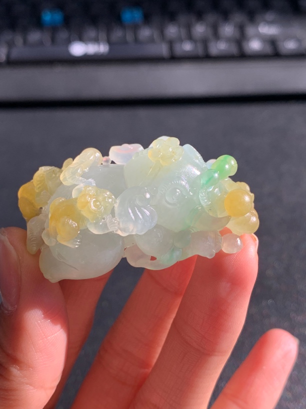 翡翠毛货定金链接总价三万五