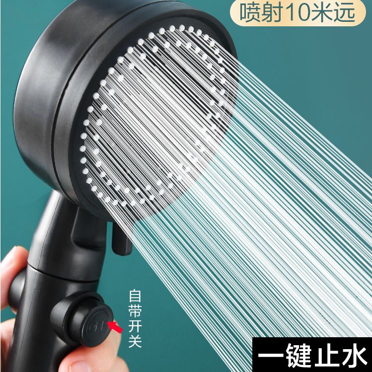增压淋浴花洒喷头浴室浴霸家用热水器洗澡沐浴超强淋雨莲蓬头套装