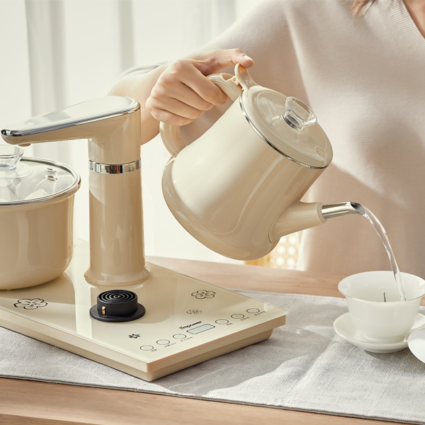 安博尔全自动烧水壶泡茶专用电热水壶嵌入式茶台一体家用恒温水壶