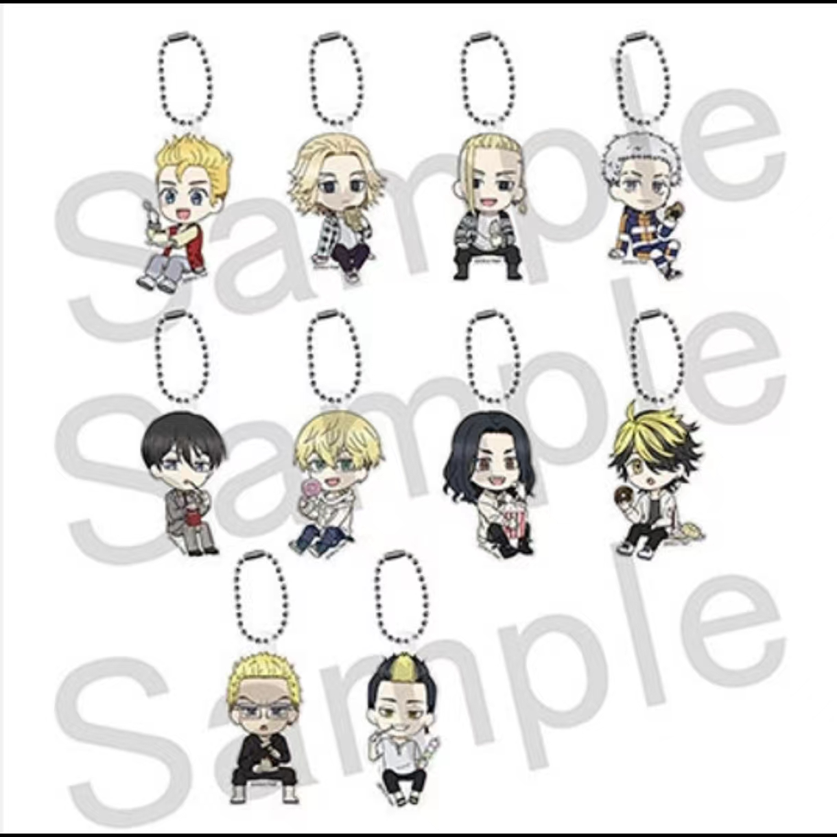 【代拆】东京复仇者 亚克力钥匙扣 挂件盲袋 第2弹盲盒