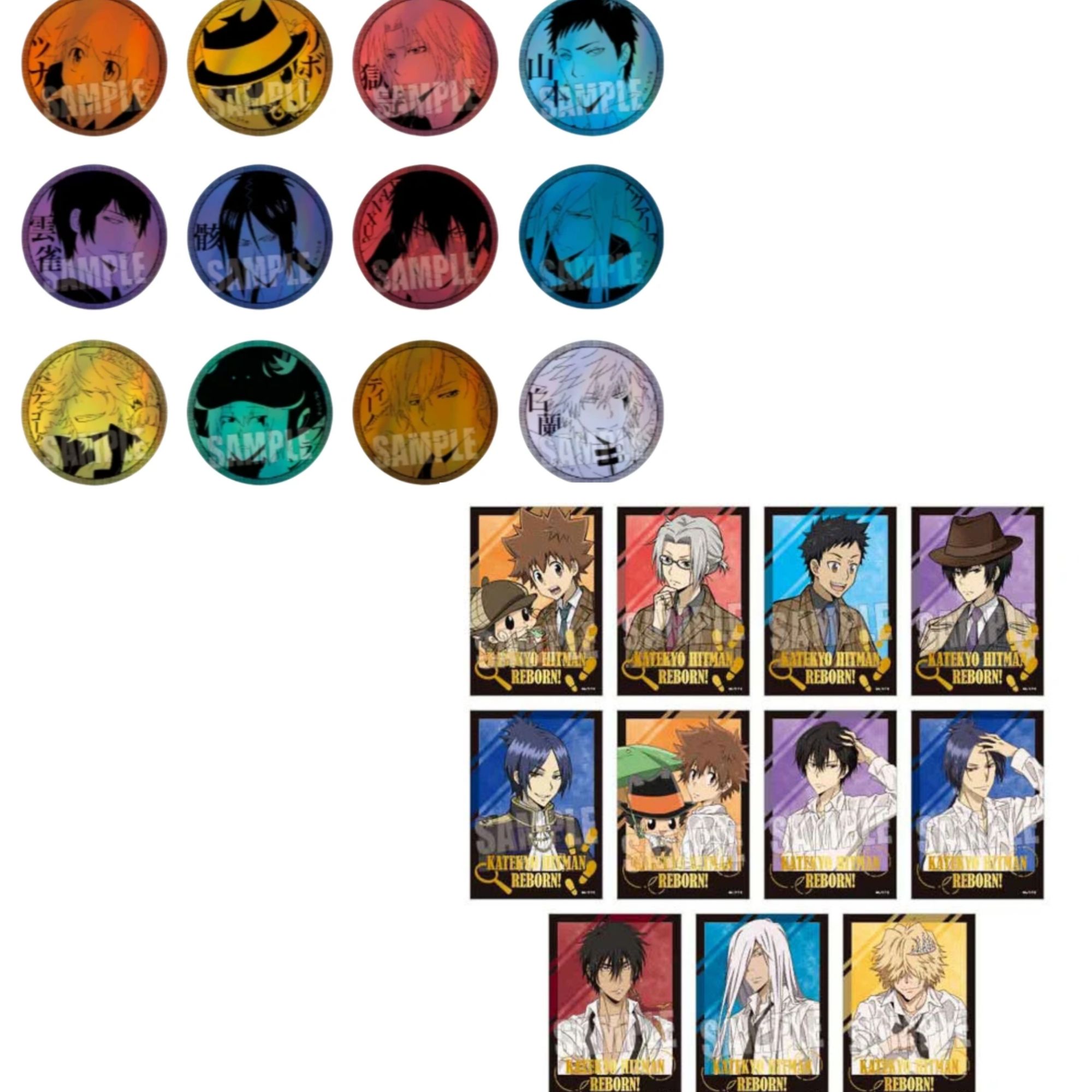 【代拆】家庭教师铜闪徽章+金签相卡盲盒